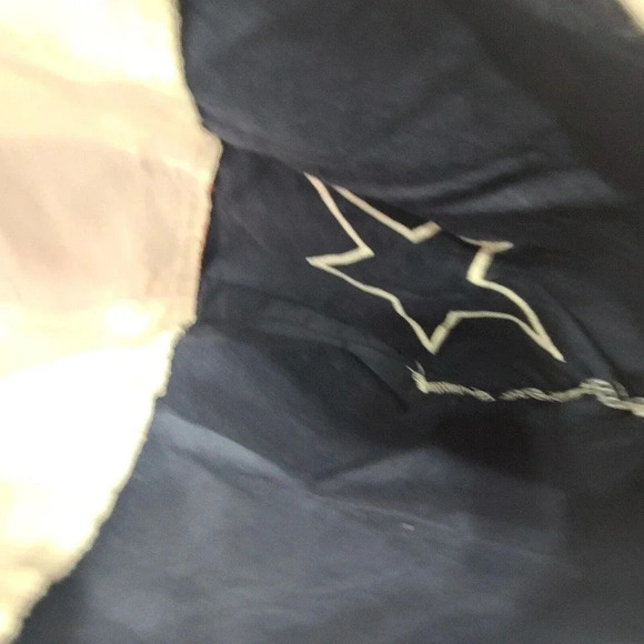 Rock Point Texas Flag Original Tote Bag Purse Women's Cotton Red White Navy Blue - Picture 5 of 8